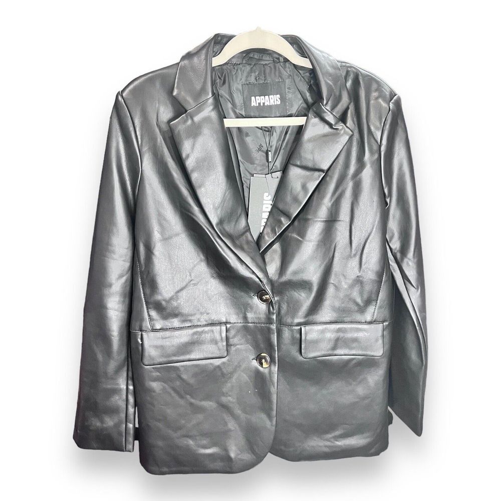 Apparis Killian Blazer vegan leather NWT Women's Small Retail $250